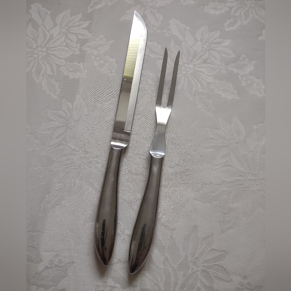 Japan Stainless Steel Carving Set 2 Items